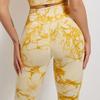 Tie Dye Enge Leggings Sport Frauen Fitness Mit Tasche Yoga Hosen Stretch Workout Leggings Schlanke Gym Leggings