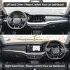 For Skoda Octavia A8 2021 2022 2023 2024 Car Dashboard Cover Avoid Light Pad Instrument Platform Cover Mat Carpet Accessories