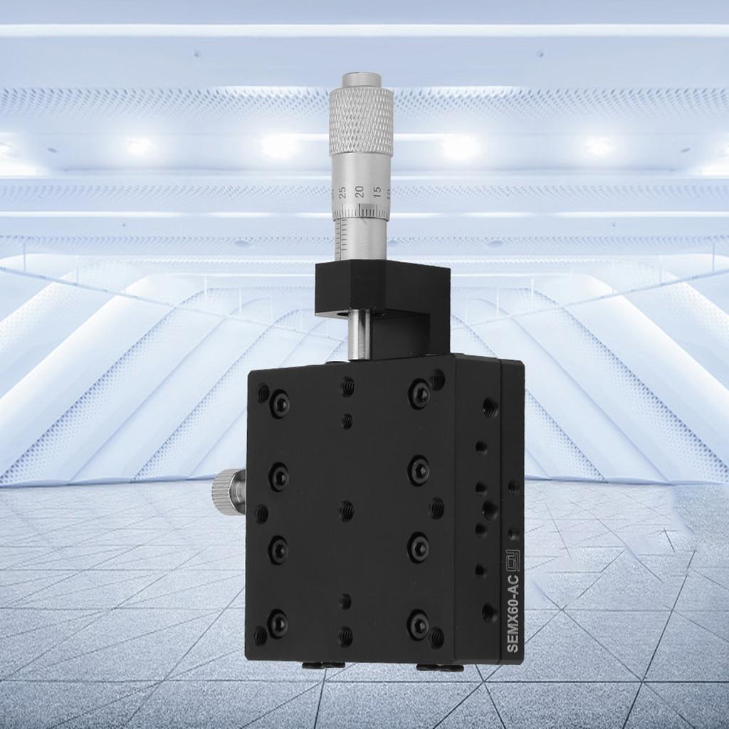 X Micrometer Manual FinE Tuning Cross Roller Precision Linear Stages 60*60mm