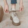thick-soled Martin boots women's autumn new small height-increasing side zipper versatile locomotive short boots