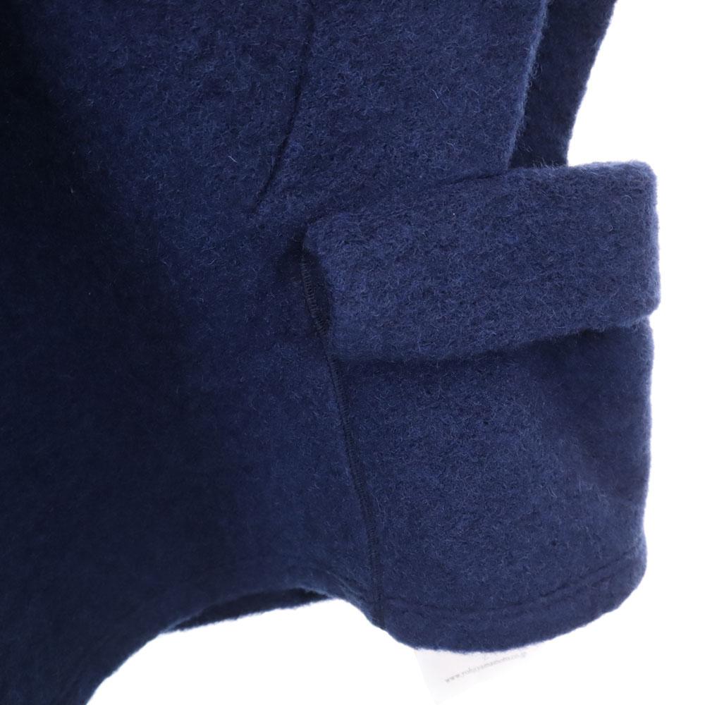 Unused Ground Y Wool Blend Made In Japan Poncho 1 Navy Tagged Women Used