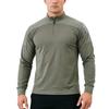 Mens Tactical Quick-Dry Long Sleeve Shirt Hiking Camping Outdoor Training Breathable Durable Camo Top