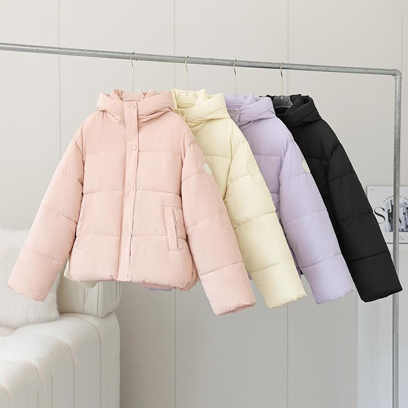 Women’s Short Hooded Windproof Thicken Warm Winter Jacket 4 Colors