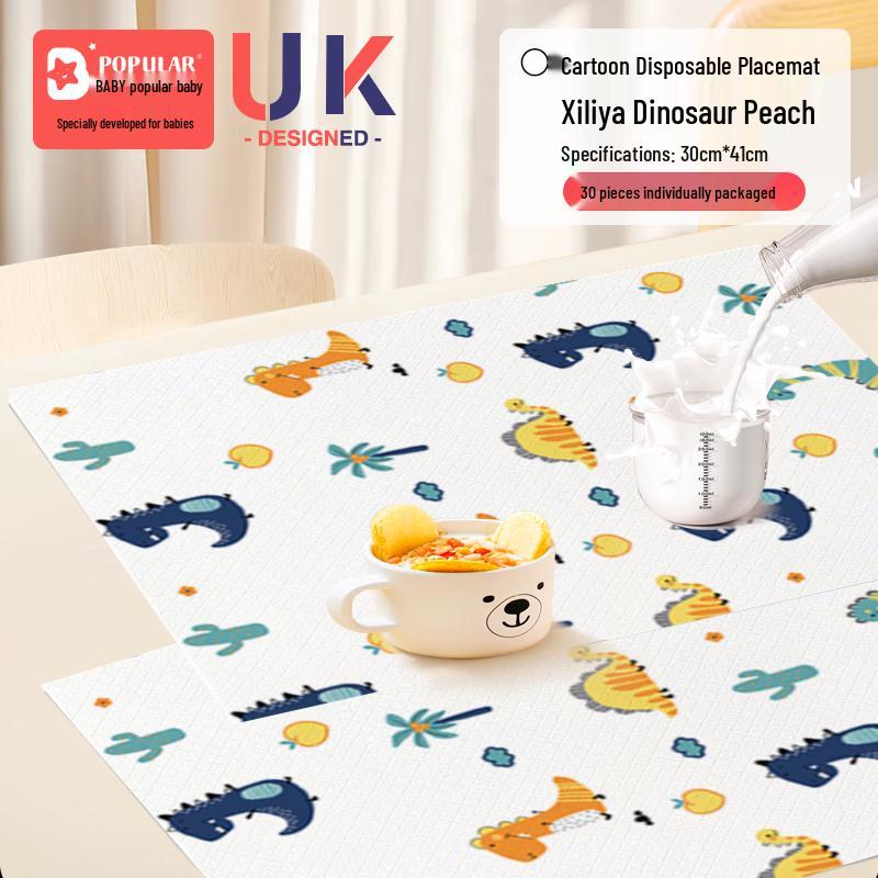 ZISIZ Disposable Kids Placemat