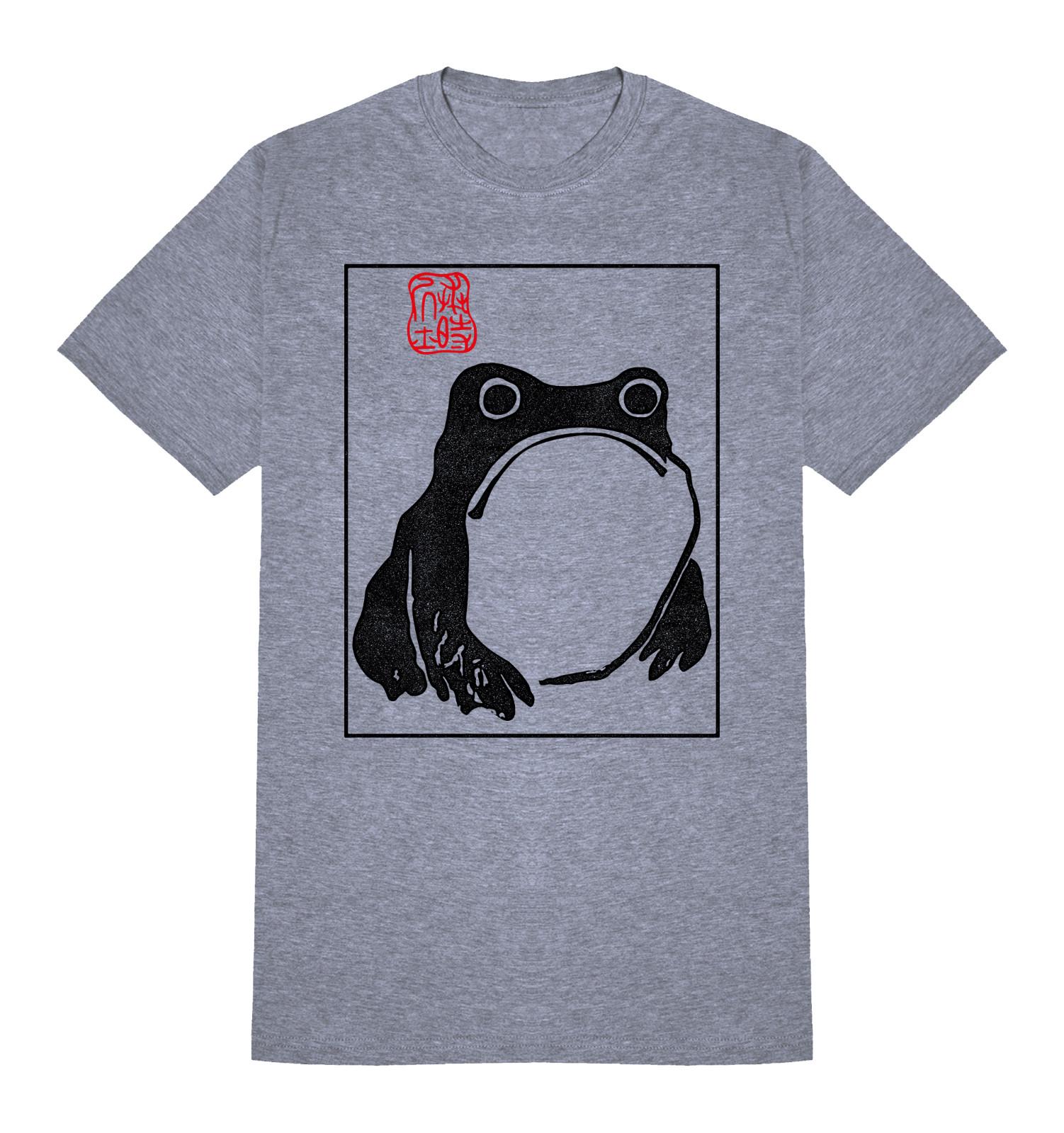 Matsumoto Hoji Sad Frog T-Shirt Japanese Art Culture Mens Womens Japan S разноцветный