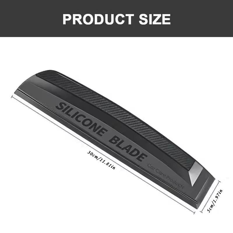 Silicone Soft Handy Squeegee Non-Scratch Car Wrap Tools Water Window Wiper Drying Blade Clean Scraping Film Scraper Accessories