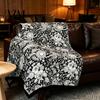 Soft Polyester Blanket for Painting DIY Coloring with 24 Markers, Color Your Own Blanket, 59" X Unique Birthday Gift Kids 45" Cozy Throw Sofa,