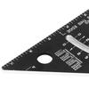7 Inch Aluminum Alloy Triangle Ruler Adjustable Angle Adjustable Rafter Framing Square  Woodworking