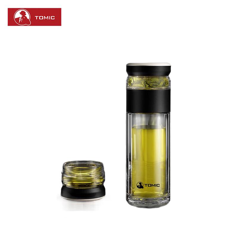 Temake Double-Walled Borosilicate Tea Infuser Bottle