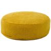Celtan Sweets Runder Cord Gelber Kissenbezug mit waschbarem Bezug, Memory-Schaum, Hergestellt in Japan, A367t-684YE