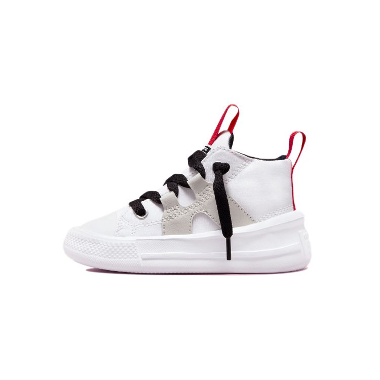 

Converse Chuck Taylor All Star Ultra Easy-On Mid TD White University Red Baby Sneakers Black 772790C 24