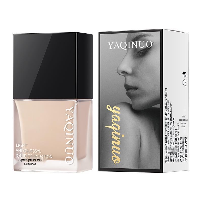 Yaqinuo Lightweight Luminous Oil-Control Long-Lasting Waterproof Foundation Concealer