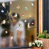 Bird Home Decor Double-sided Visual Butterfly Decals Static Stickers Window Film Window Stickers