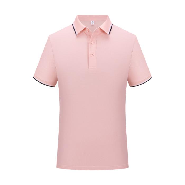 Polo Blouse Short-sleeved Relaxed Fit Summer Top Mens T-shirt Collared Clothes