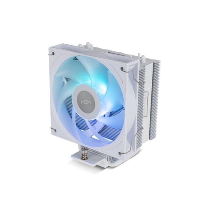 Refrigeración Aire Nox Socket AM5/AM4/LGA1700/1200/115x/1851 120mm Hummer R-400 ARGB TDP 235W Iluminación ARGB Blanco
