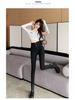 2022 Spring High Waist Buttoned Skinny Jeans for Women