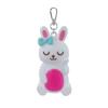 Cute Animal Silicone Lip Balm Holder Case Keychain Kawaii Cat Bunny Lipstick Sleeve Protective Cover Bag Charm Gift