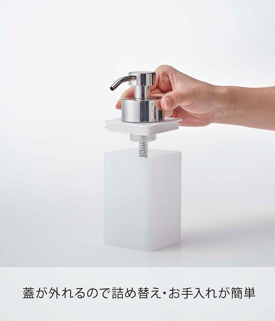 Yamazaki Foam Refill 7cm W x D x 17cm for Mist Foam Easy to Product Number 5209 Dispenser, White, Approx. 9.5cm H, Detergent, Clean,