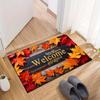 1Pcs Anti Fatigue Kitchen Rug  Fall Maple Leaf Waterproof Non-Slip Thick Cushioned Kitchen Mat Heavy Duty Comfort Standing Mat for Kitchen