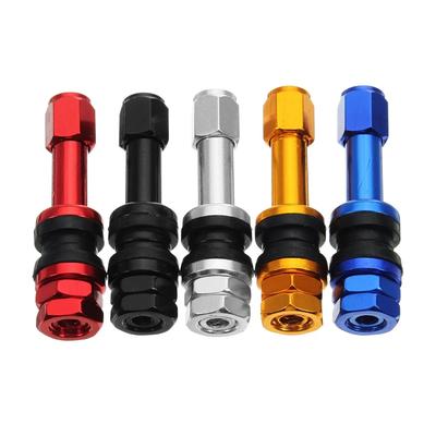 High Pressure Tubeless Motorcycles Aluminum Zinc Zinc Alloy TR48E Bolt-in Valves Dust Caps Tire Valve Stems