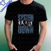 System of A Down Summer Trend Short-Sleeved Unisex's and WoUnisex's Universal Pattern Large-Sized Comfortable T-Shirt