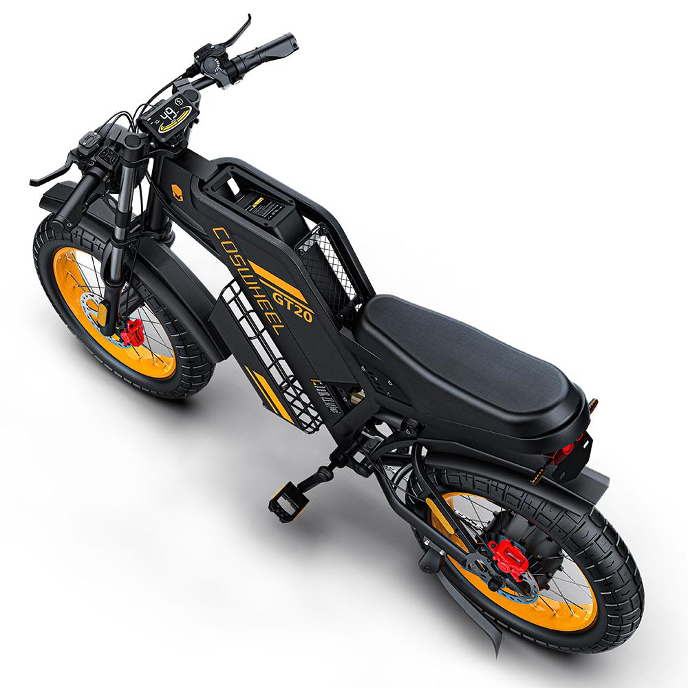 COSWHEEL GT20 20" Electric Dirt Bike 1000W Motor 48V 25Ah Battery