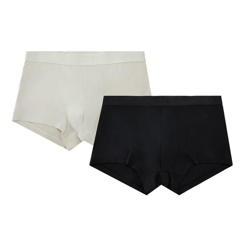 361 ° Sports Accessories 2026 Spring New Men s Two-Pack Sports Underwear L серый/чёрный