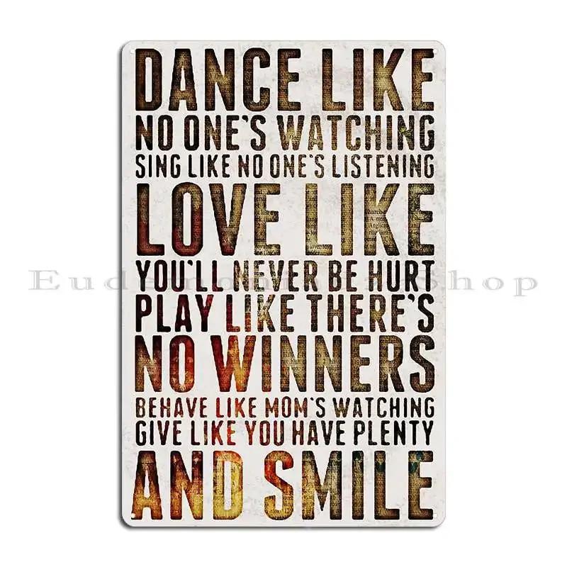 Motivational Quotes Metal Sign Poster Pub Classic Pub Bar Create Tin Sign Poster
