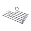 Telescopic Multi-layer Pants Hanger - Folding Magic Clips for Wardrobe Storage