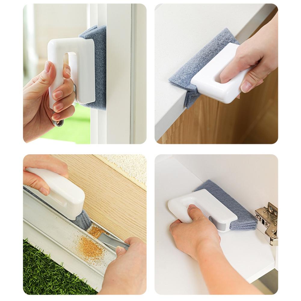 Komfortabler Griff Rillenbürste Fensterreinigungsbürste