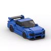 Building Block Car MOC-84758 Nisang R34 Skyline GT-R 8 Grid Car Assembly Model