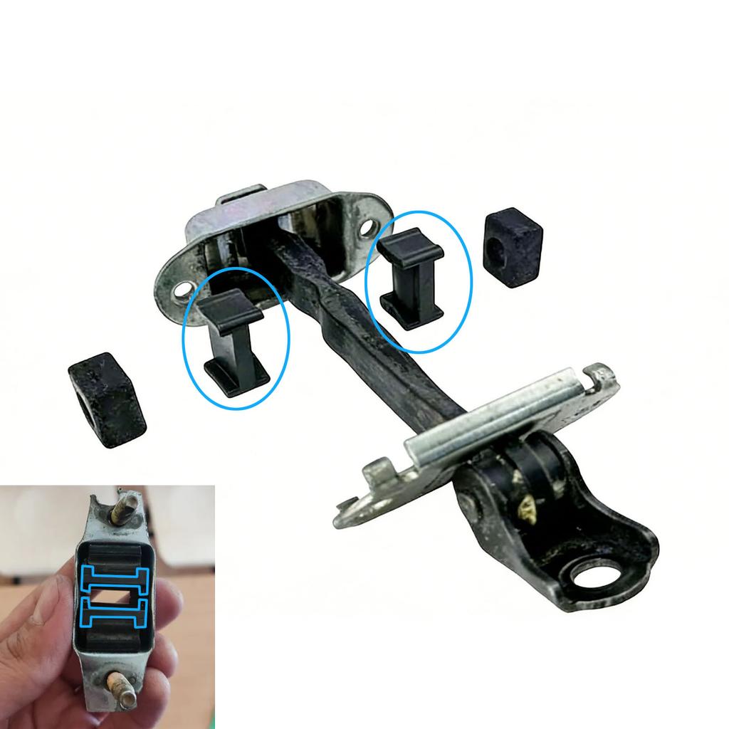 4pc Car Door Check Strap Stopper Repair Kit For Suzuki ALTO SWIFT VITARA SX4 ESCUDO WAGON CARRY EVERY Check Assy Limiter Arm Jam