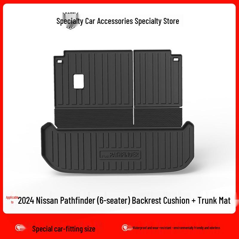 2024 Nissan Pathfinder 6-Seater TPE Eco-Friendly Floor & Trunk Mats