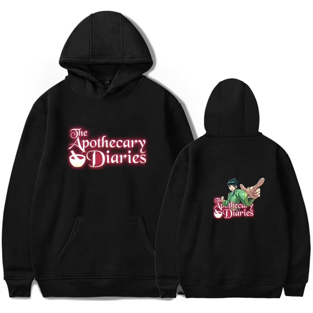 Anime The Apothecary Diaries Maomao Hooded Sweatshirt Double Sided Graphic Print Kusuriya No Hitorigoto Unisex Hoodie Fan
