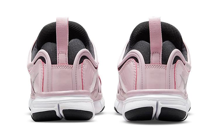 Nike Dynamo Free Low top Sports Casual Shoes Black Pink Children Aged 3 7 Years Old 343738-027