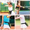 1 Stück Verstellbarer Tennisballbandhalter Pickleball Golf Hüfttasche, Multifunktionale Mesh-Hüfttasche Träger für Sport