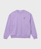 Dickies French Terry Relaxed Small Embroidered Logo Crewneck Purple Rose