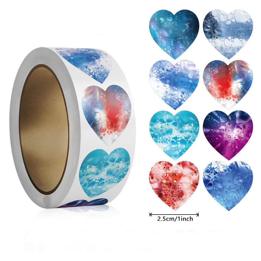 Vlastní logo Razítko Estetické papírnické samolepky Love Valentine's Day Aesthetic X044