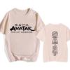Avatar The Last Airbender Y2k Shirt Streetwear Appa Yip Casual Tshirt Hip Hop Harajuku Tees Tops Fashion T-shirt Clothes