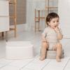 MomnLittle Toilet Seat and Step Set, 2-Step Toilet Trainer, Non-Slip Potty Step for Toddlers and Toilet Training (Toilet Seat and Step Set)