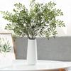 Artificial Green Plant 43.3 Inch Fake Eucalyptus Leaf Flower Arrangement Accessories Wedding Home Room Decoration Fake Plants