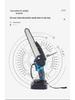 High-Power 6/8-Inch Handheld Electric Pruning Chainsaw for Woodworking and Logging