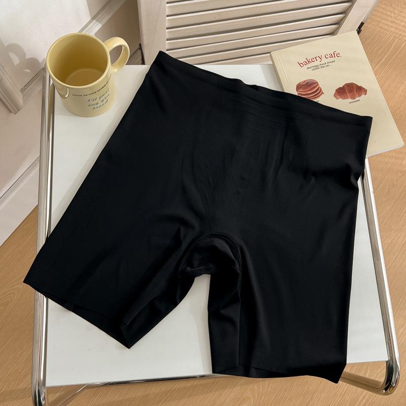 Women High Waist Elastic Tummy Control Butt Lifting Shaping Seamless Safety Pants