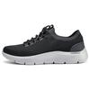 GoWalk Flex Secado Rápido Caña Baja Zapatos Casuales para Hombre Negro Gris