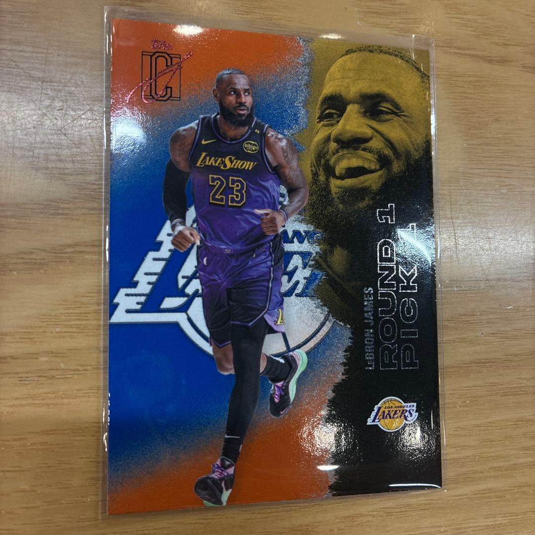 Used Topps LeBron James NBA Trading Card