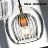 Modern Minimalist Jellyfish Glass Pendant Light Living Room Dining Room Kitchen Bedside Hanging Chandeliers Lighting Fixtures