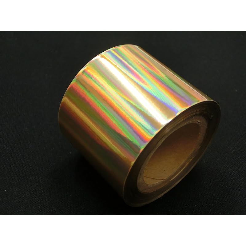 

Murata gold leaf gleam foil For sparkling foil stamping machines hot stamp hologram foil (gold/plain) [For leather craft/genuine leather/leather]