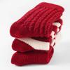Baby Socks Autumn Winter Thickened Warm Children Red New Year Socks Full Moon Year Old Boy Girl Toddler Boneless Mid Tube Socks