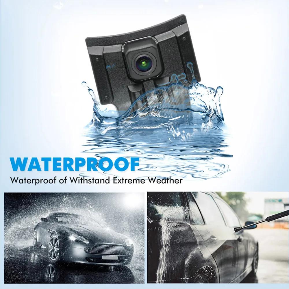 180deg Fisheye 1920*1080P AHD Car Front View Camera for Toyota LAND CRUISER PRADO 2018 2019 Prado 150 2020 2024 Front Grille Cam