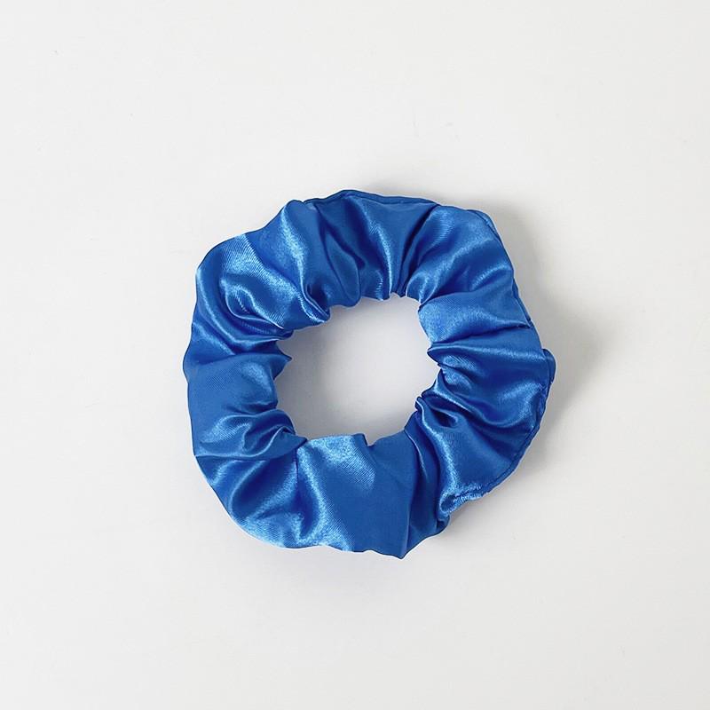 LED Light-Up Large Intestine Hair Scrunchie - Women's Shiny Nightclub Elastic Flower Headband for Parties and Christmas